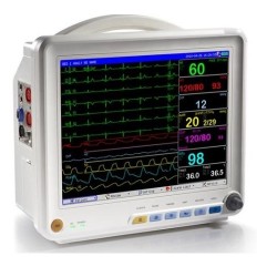 Monitor de signos vitales 12" con 6 parametros - Envío Gratuito