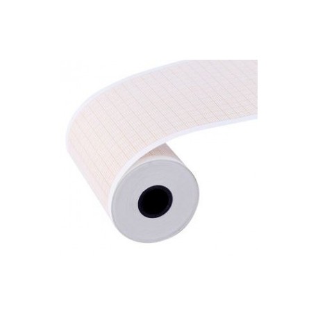 Papel para ECG rollo de 63 mm x 30 mts de 3 canales paquete con 10 piezas - Envío Gratuito