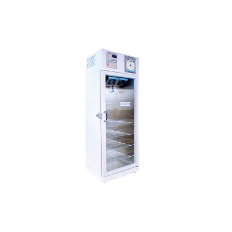 Refrigerador vertical de 14 pies para laboratorio acero inox. esmaltado con 1 puerta de cristal - Envío Gratuito