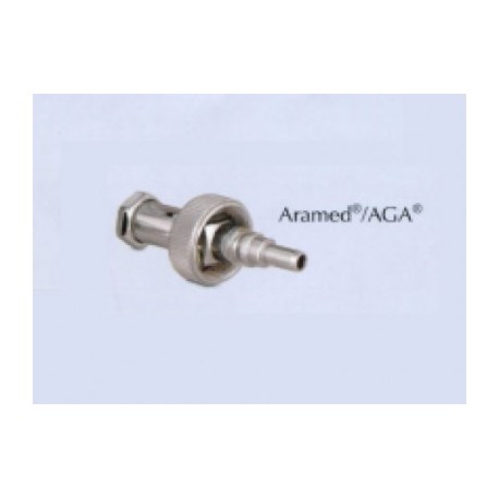 Conector enchufe rápido para "Aramed" NO2 para manguera 5/16" (8mm) - Envío Gratuito