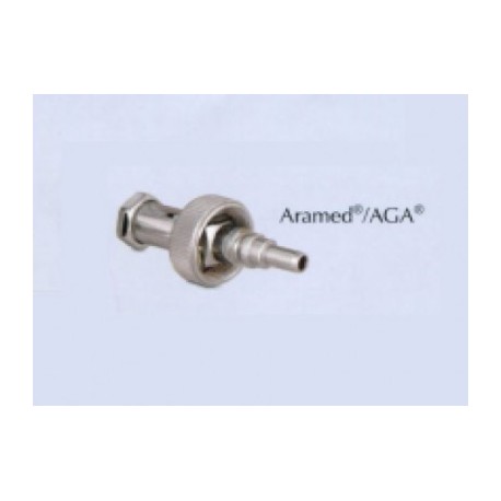 Conector enchufe rápido para Aramed oxigeno para manguera 5/16" (8mm) - Envío Gratuito