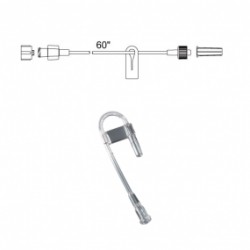 Set de microvolumen de 152 cms luer Lock de volumen residual de 1.0 ml Medex - Envío Gratuito