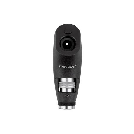 Cabezal del retinoscopio con lámpara de raya F.O. ri-scope® XL 3,5 V, con dispositivo antirrobo - Envío Gratuito