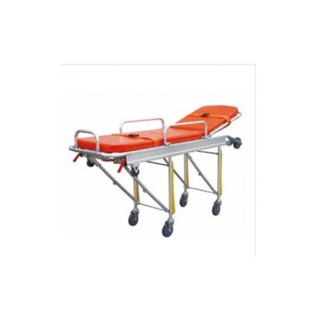 Camilla automática para ambulancia C50 color naranja - Envío Gratuito