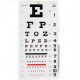 Cartulina visual examen ojos Snellen - Envío Gratuito
