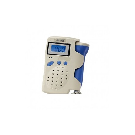 Doppler Fetal Portátil con pantalla LCD azul 2.5 Mhz - Envío Gratuito