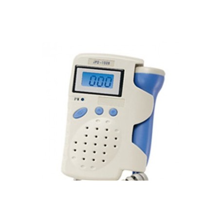 Doppler Fetal Portátil con pantalla LCD azul. 2.5 Mhz. - Envío Gratuito